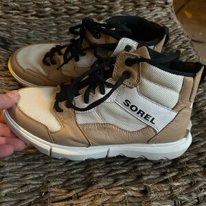 Sorel woman’s ' Beige and White Sneakers
